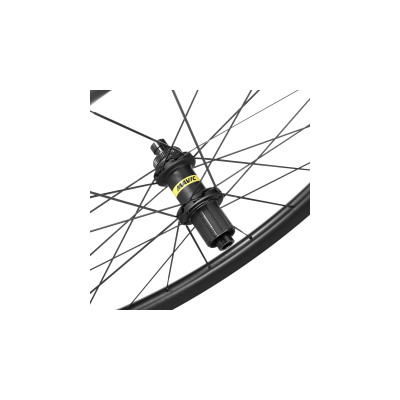 Roue à pneu 700 arrière MAVIC route Cosmic SL 45 DCL UST noire
