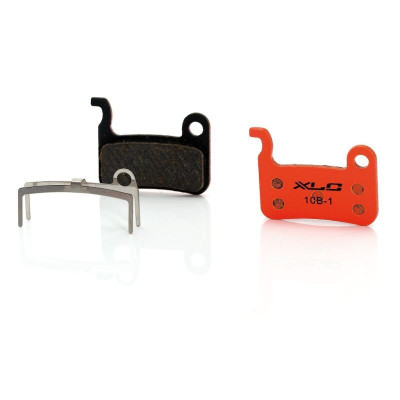 Plaquettes de frein XLC SHIMANO support acier BP-011 Orange Résine,