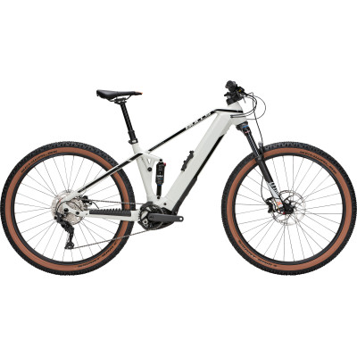 Vélo électrique VTT 29p alu - BULLS - SONIC Evo TR 1 29 625 - Gris clair décor noir: 120/120mm