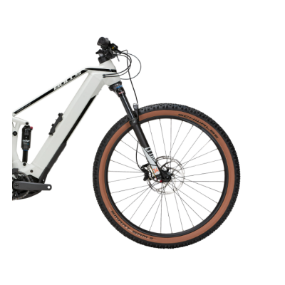 Vélo électrique VTT 29p alu - BULLS - SONIC Evo TR 1 29 625 - Gris clair décor noir: 120/120mm