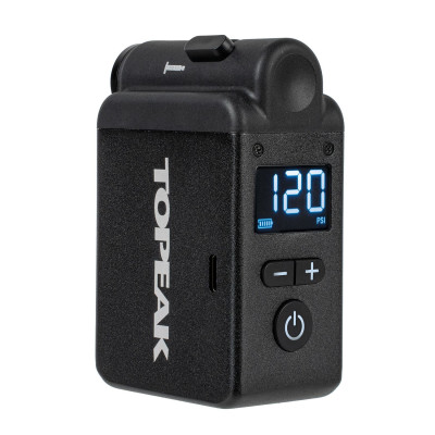 Pompe à air électrique TOPEAK sans fil usb E-Booster Digital 8 Bars/120 Psi