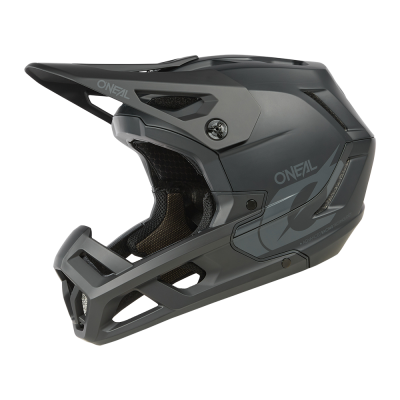 Casque intégral bmx et vtt - ONEAL SL1 Strike - noir mat décor gris