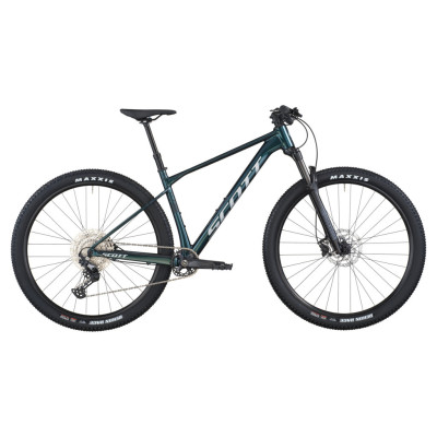 Vélo VTT 29p alu - SCOTT 2025 Scale 935 - Anthracite brillant décor argent : 100mm