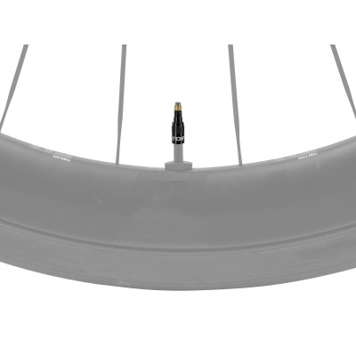 Obus de valve TOPEAK TurboFlow Combo 90 noir