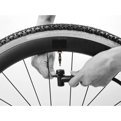 Obus de valve TOPEAK TurboFlow Adaptater noir