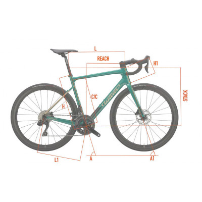 Vélo course 700 carbon - WILIER 2026 Garda - G40 Blanc décor argent et noir: 2x12v 50x34/11x34