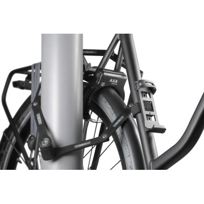 Antivol lame AXA pliable Fold Lite 100 noir support noir