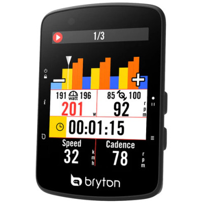 GPS vélo compteur - BRYTON Rider 650 - noir
