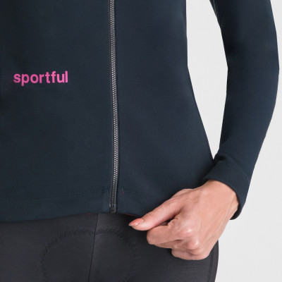 Veste thermique hiver femme - SPORTFUL Classic Women - noir décor rose