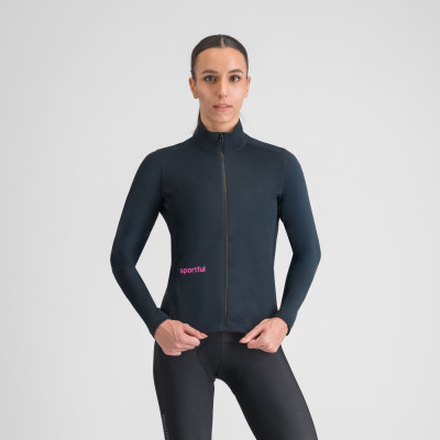 Veste thermique hiver femme - SPORTFUL Classic Women - noir décor rose