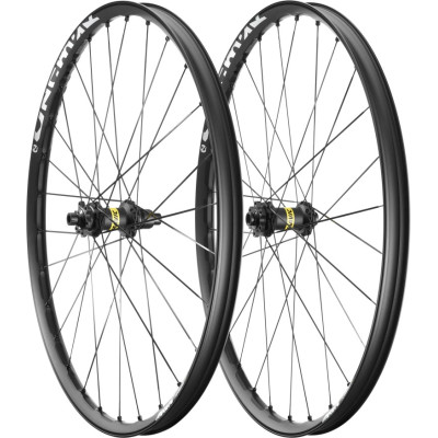 Roues à pneu 29p MAVIC vtt vae E-Deemax S 30 29 Boost CL ID360 MS noire décor blanc