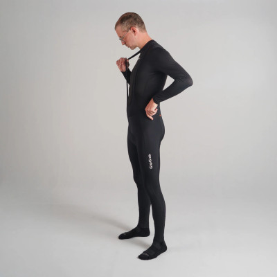 Collant à bretelles hiver - GRIPGRAB Ride - noir