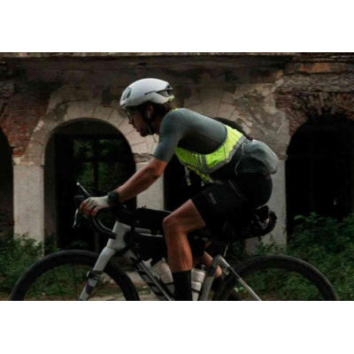 Gilet sécurité - APIDURA Packable Visibility Vest - jaune fluo décor réfléchissant