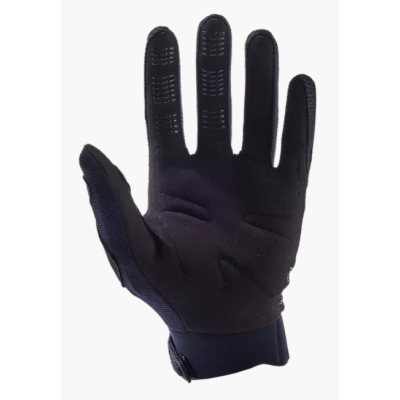  Gants longs - FOX Dirtpaw - noir décor noir : paume Clarino doublée