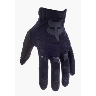  Gants longs - FOX Dirtpaw - noir décor noir : paume Clarino doublée