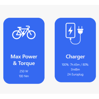 Vélo électrique vtc unisexe 26p alu - ATALA 2026 Cult 8.5 26 G2 522 - Blanc décor noir et gris : 60mm