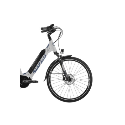 Vélo électrique vtc unisexe 28p alu - ATALA 2026 Cult 7.2 28 418 - Gris décor bleu/blanc/noir : 50mm