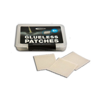 Rustines autocollantes SCHWALBE tpu GlueLess Patches ovales 29x38mm
