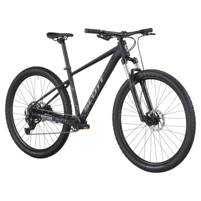 Vélo VTT 29p alu - SCOTT 2026 Contrail 30 Black Noir décor graffiti gris et argent: 100mm