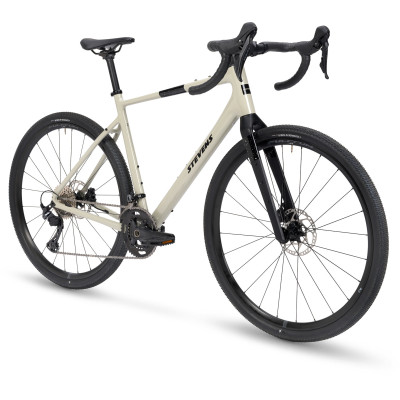 Vélo gravel 700 alu - STEVENS Gavere Com - Cloudy Beige ou Dusty Violet: 2x12v