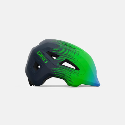 Casque enfant - GIRO Scamp II - turquoise dégradé vert et bleu