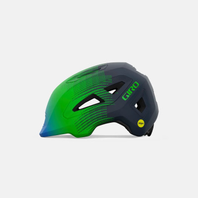 Casque enfant - GIRO Scamp II - turquoise dégradé vert et bleu