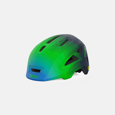 Casque enfant - GIRO Scamp II - turquoise dégradé vert et bleu