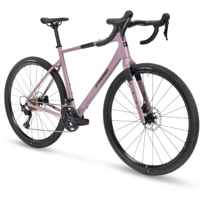 Vélo gravel 700 alu - STEVENS Gavere Com - Cloudy Beige ou Dusty Violet: 2x12v