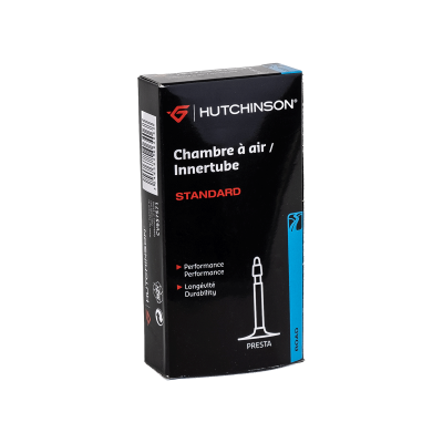 Chambre à air HUTCHINSON route Course Road 60 25/30 butyl noire