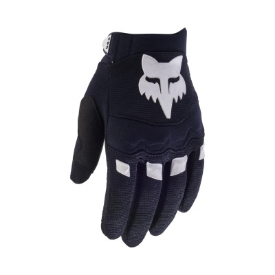 Gants longs enfant - FOX Youth Dirtpaw - noir décor blanc