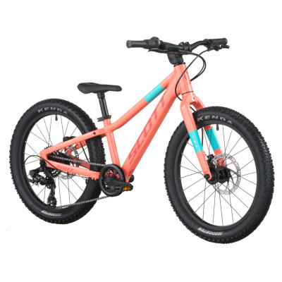 Vélo VTT enfant 6 à 9 ans alu 20p - SCOTT 2026 Scale 200 Rigide Disc Orange clair