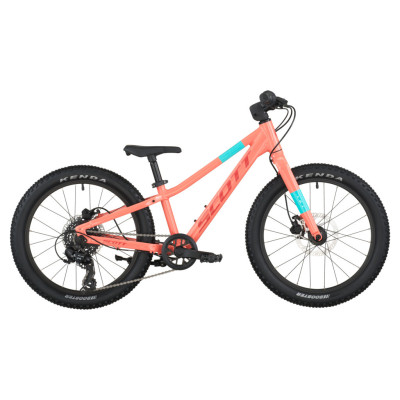 Vélo VTT enfant 6 à 9 ans alu 20p - SCOTT 2026 Scale 200 Rigide Disc Orange clair