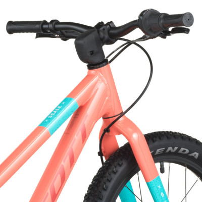 Vélo VTT enfant 6 à 9 ans alu 20p - SCOTT 2026 Scale 200 Rigide Disc Orange clair