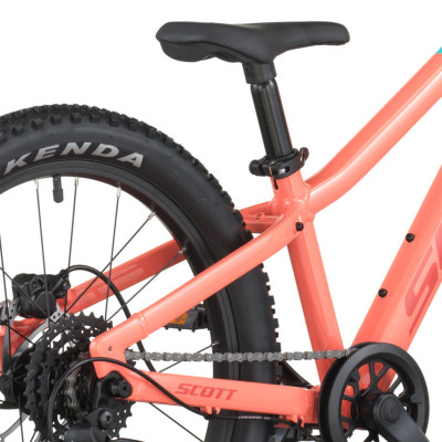Vélo VTT enfant 6 à 9 ans alu 20p - SCOTT 2026 Scale 200 Rigide Disc Orange clair