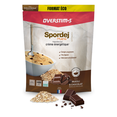 Aliment avant l'effort - OVERSTIM'S Spordej - Muesli Chocolat