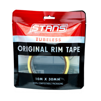 Fond de jante NOTUBES autocollant étanche Rim Tape 33mm jaune x 10m ...