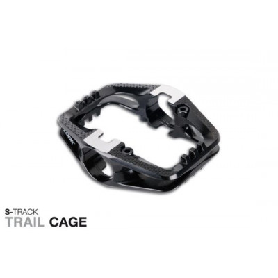  Cages plateforme LOOK alu S-Track Enduro Cages noires pour pédales vtt S-Track