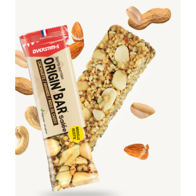 Barre de l'effort - OVERSTIM'S Origin Bar - Salée  cacahuète, amande