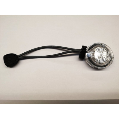 Feu avant CATEYE sécurité LD 100 Blanc, pour la marche, la course à pied,