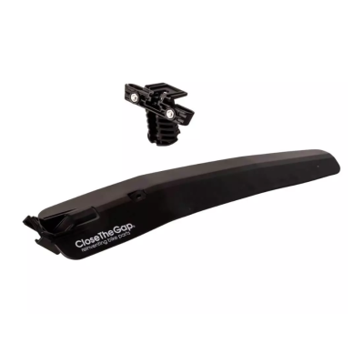 Garde-boue arrière CLOSETHEGAP pvc vtt course gravel CoverMyBack noir
