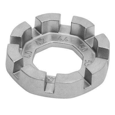 Clé à rayons UNIOR acier crmo Octogonale argent