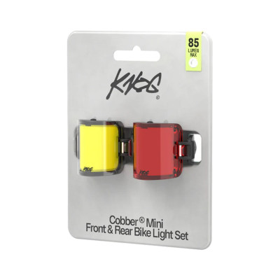 Feux avant et arrière KNOG usb Cobber Mini noire