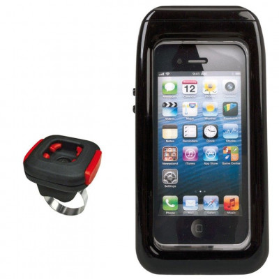  Etui téléphone KLICKFIX support Ari Case IPhone 4 4S étanche tactile noir