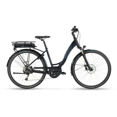 Vélo électrique ville 28p STEVENS alu E-Molveno Forma PB 400 Noir Velvet Black ou Bleu Polar Petrol