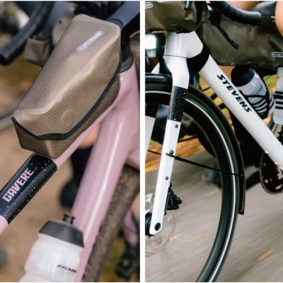 Vélo gravel 700 alu - STEVENS Gavere Eco - Khaki vert brillant Décor noir: 2x10v