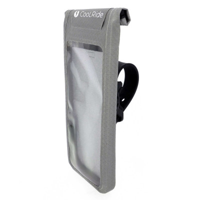 Etui téléphone HAPO-G support SmartPhone Etanche tactile gris