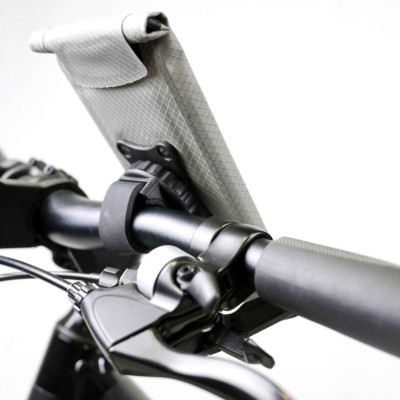 Etui téléphone HAPO-G support SmartPhone Etanche tactile gris