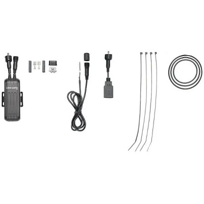 Chargeur USB sur moyeu dynamo - BUSCH+MULLER Usb-Werk - noir