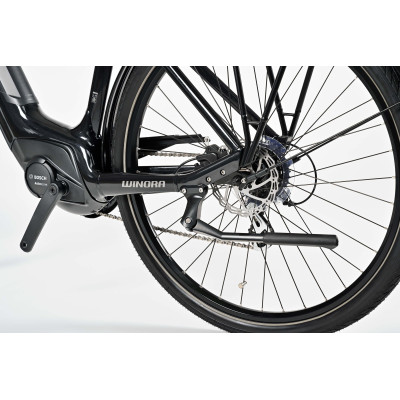 Vélo électrique vtc unisexe 28p alu - WINORA 2026 Tria X7 Low 500 - Mystic Black noir