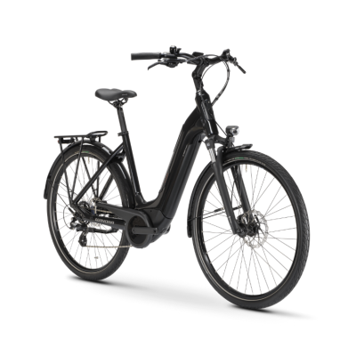 Vélo électrique vtc unisexe 28p alu - WINORA 2026 Tria X7 Low 500 - Mystic Black noir